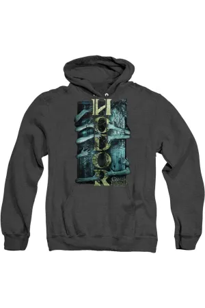 Game Of Thrones Hodor Adult Heather Hoodie / Hooded Sweatshirt
