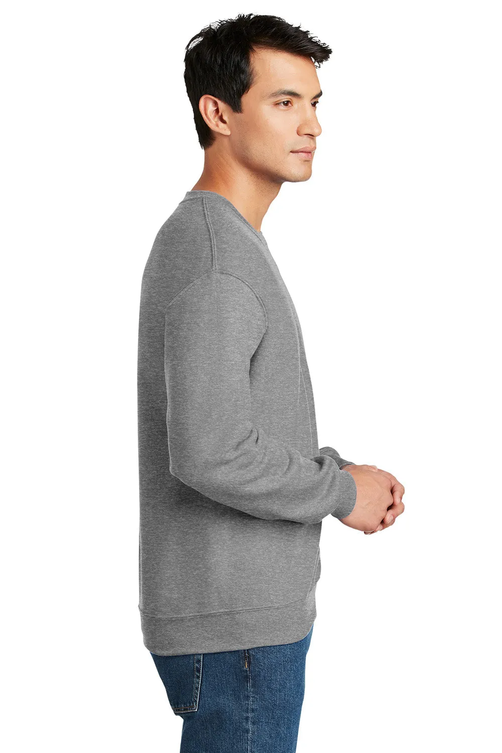 Gildan Mens DryBlend Moisture Wicking Fleece Crewneck Sweatshirt - Sport Grey