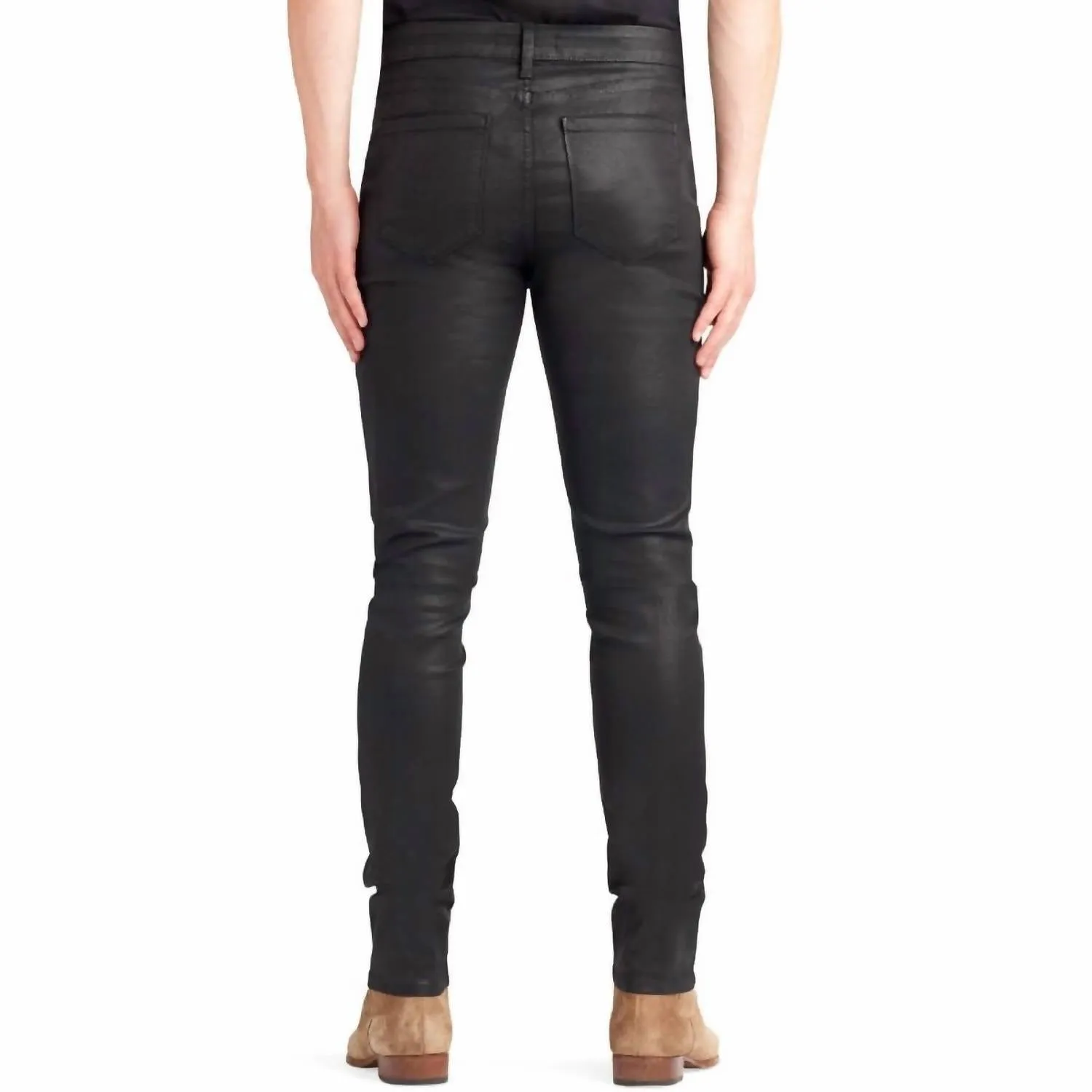 Greyson Coated Jean In Noir