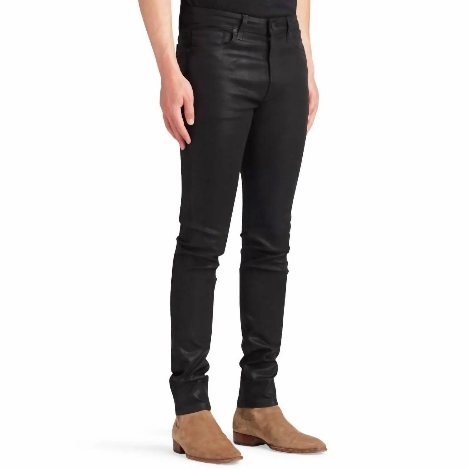 Greyson Coated Jean In Noir