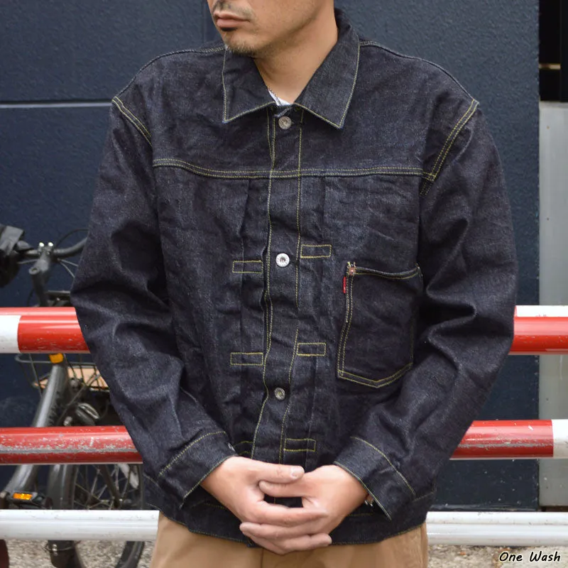 Ground-Alls SILVER STONE "G-S506XXE Rigid 46" WW2 Model Denim Jacket