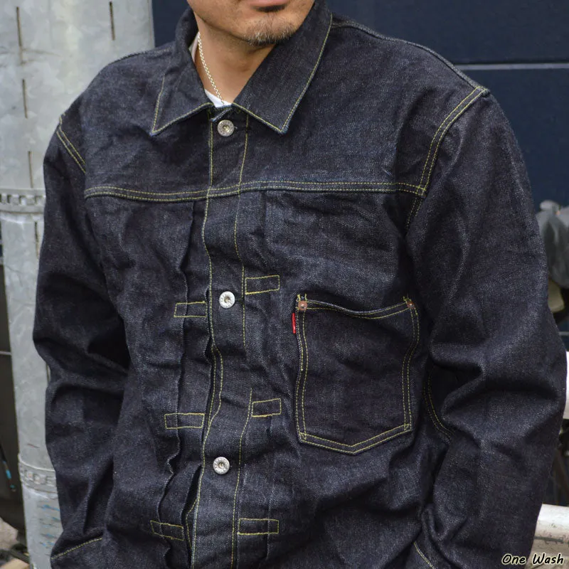 Ground-Alls SILVER STONE "G-S506XXE Rigid 46" WW2 Model Denim Jacket