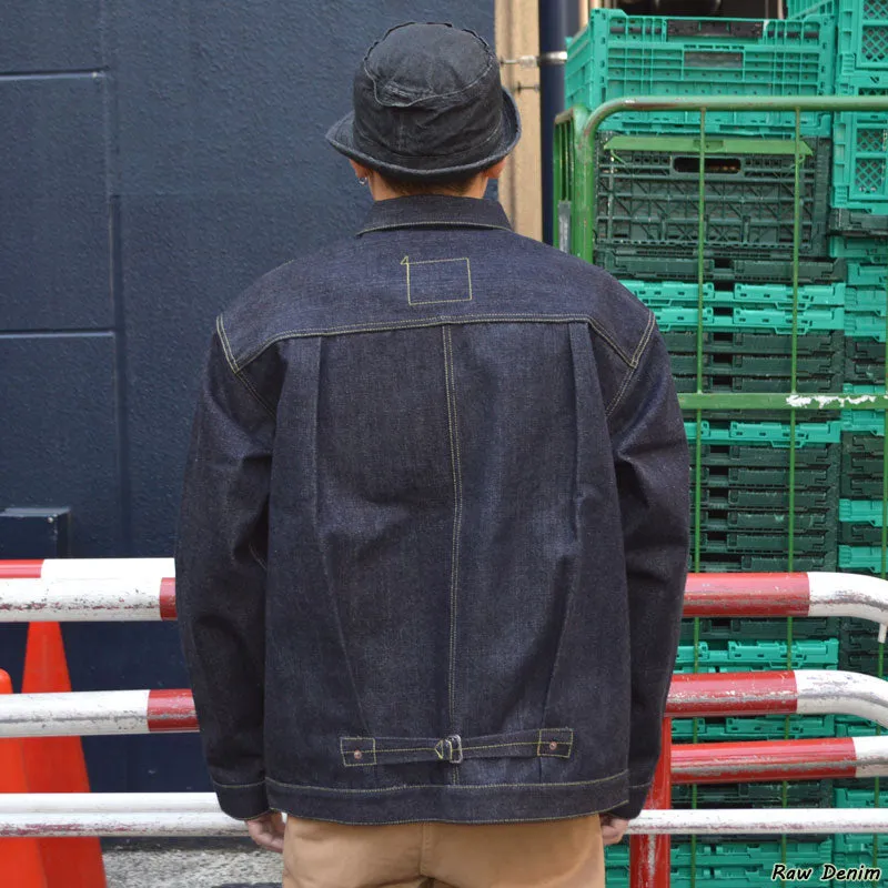 Ground-Alls SILVER STONE "G-S506XXE Rigid 46" WW2 Model Denim Jacket