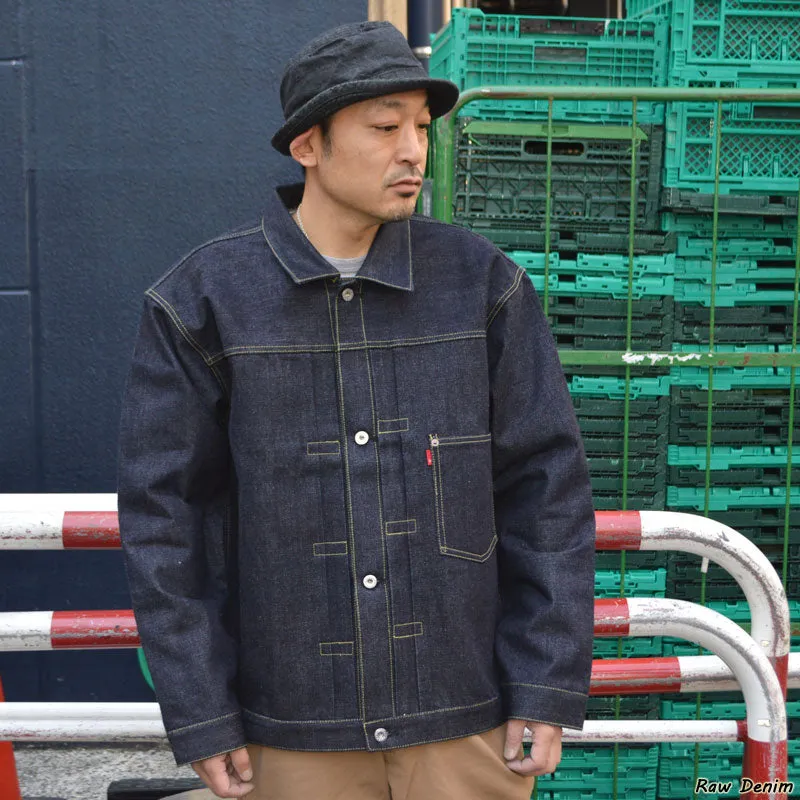 Ground-Alls SILVER STONE "G-S506XXE Rigid 46" WW2 Model Denim Jacket