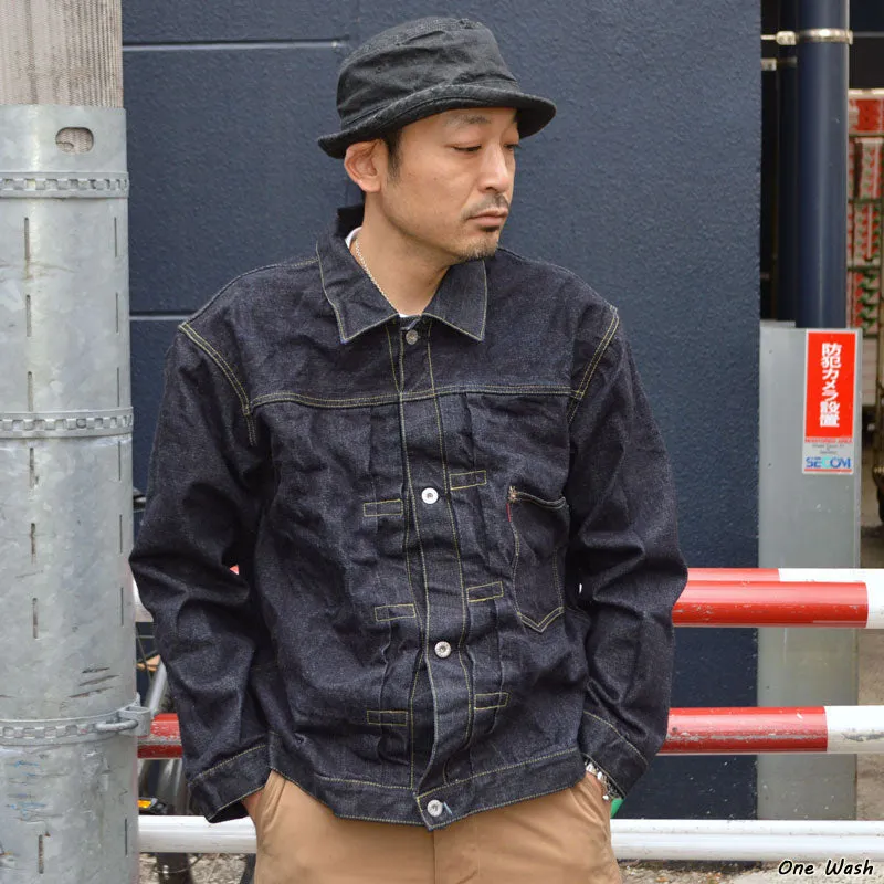 Ground-Alls SILVER STONE "G-S506XXE Rigid 46" WW2 Model Denim Jacket