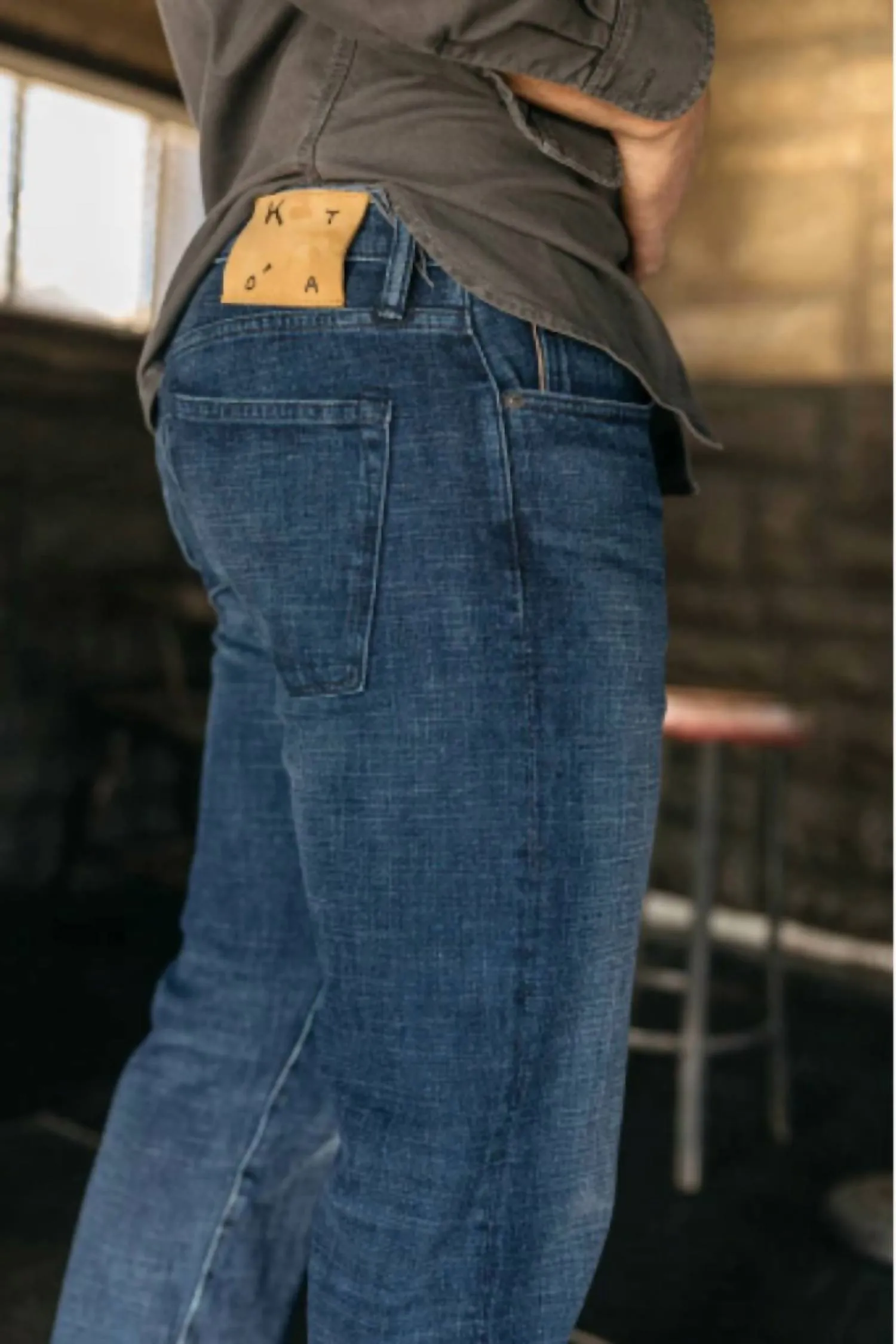 Hammer Straight Etched - Syd 13Oz Selvedge In Blue