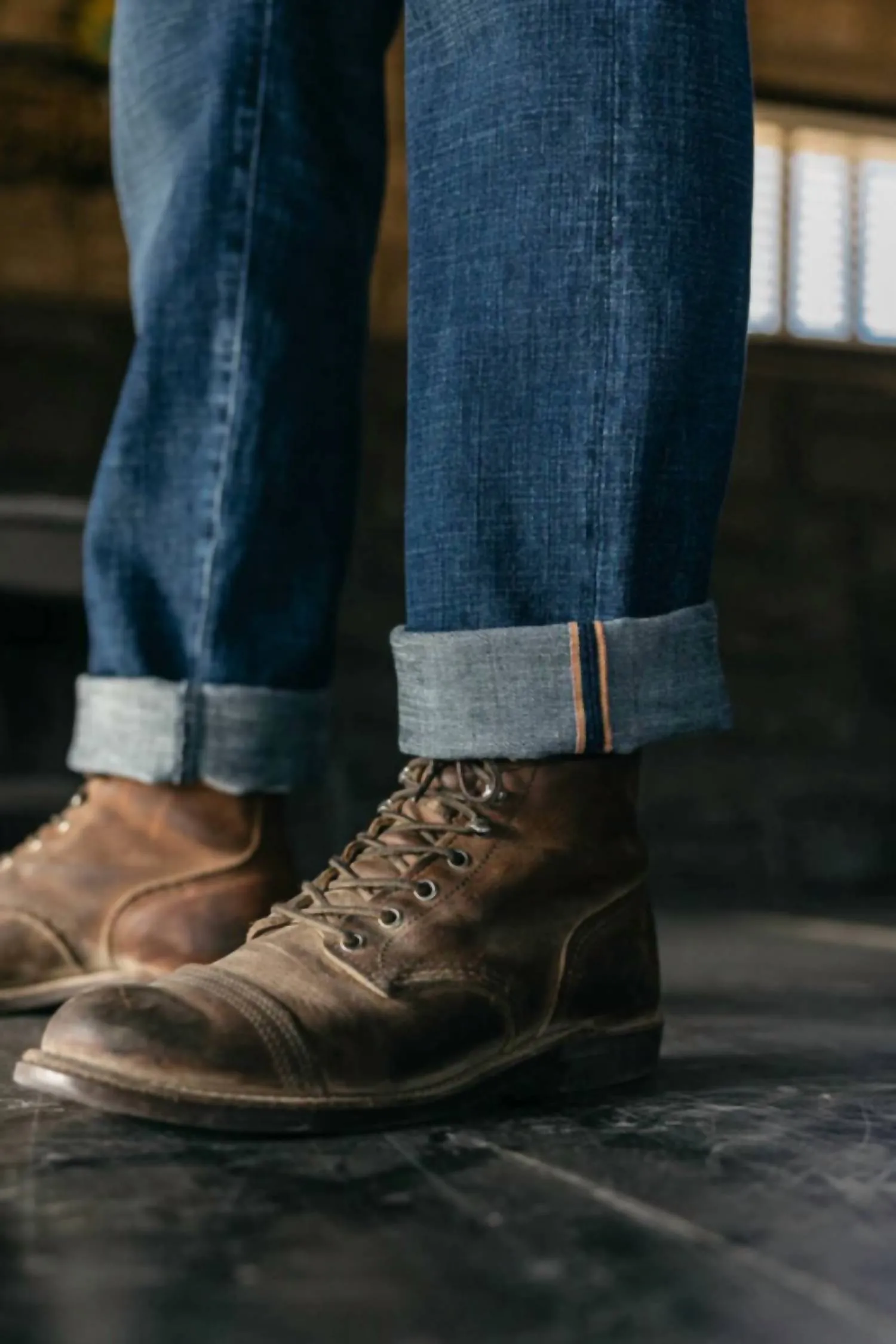 Hammer Straight Etched - Syd 13Oz Selvedge In Blue