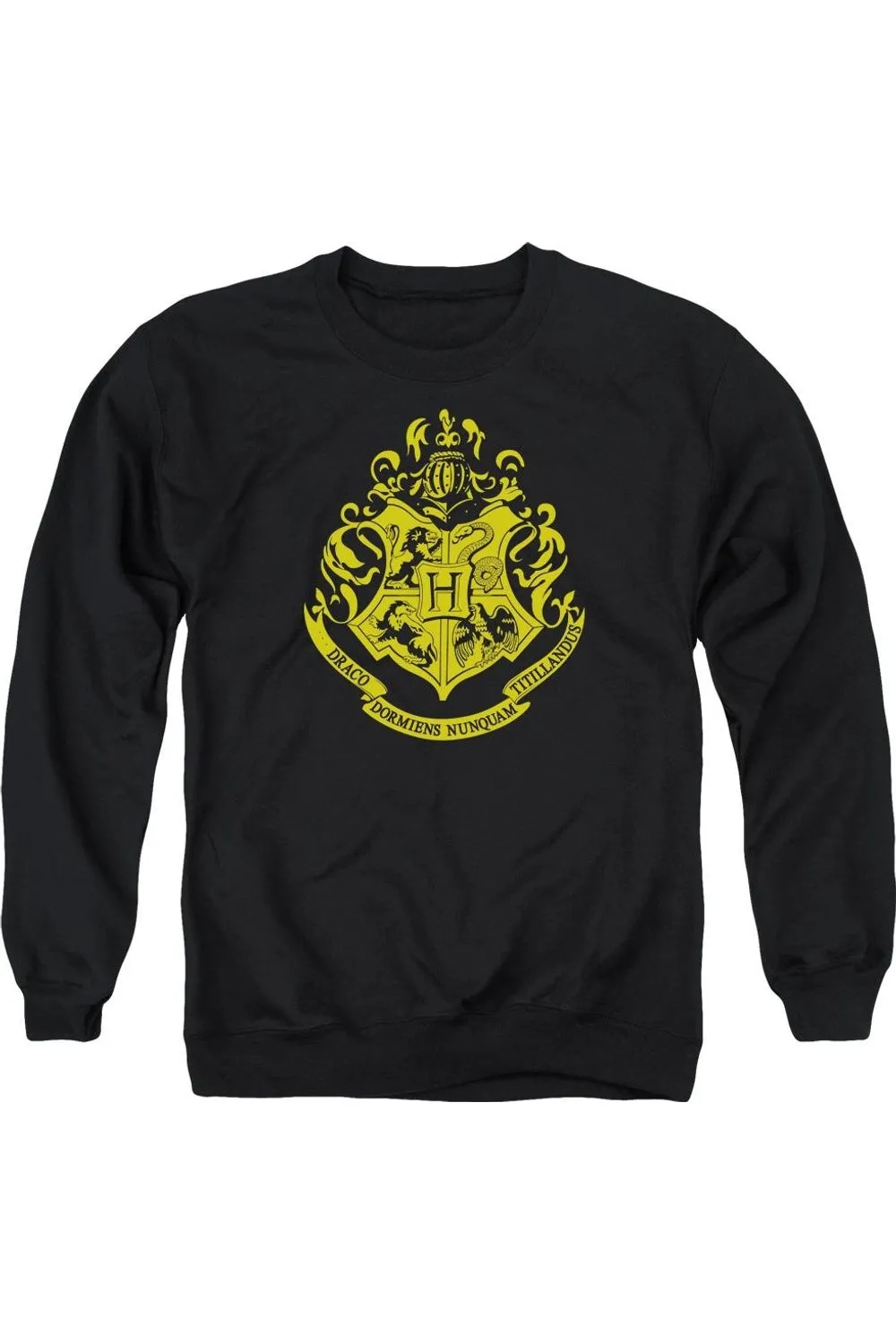 Harry Potter Hogwarts Crest Adult Crewneck Sweatshirt