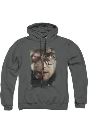 Harry Potter It All Ends Here Adult Pull Over Hoodie / Hooded Sweatshirt