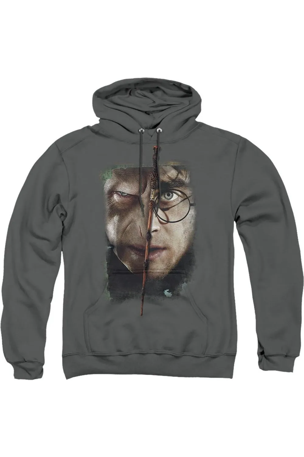 Harry Potter It All Ends Here Adult Pull Over Hoodie / Hooded Sweatshirt