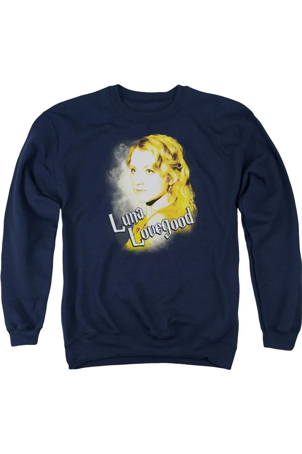 Harry Potter Luna Closeup Adult Crewneck Sweatshirt