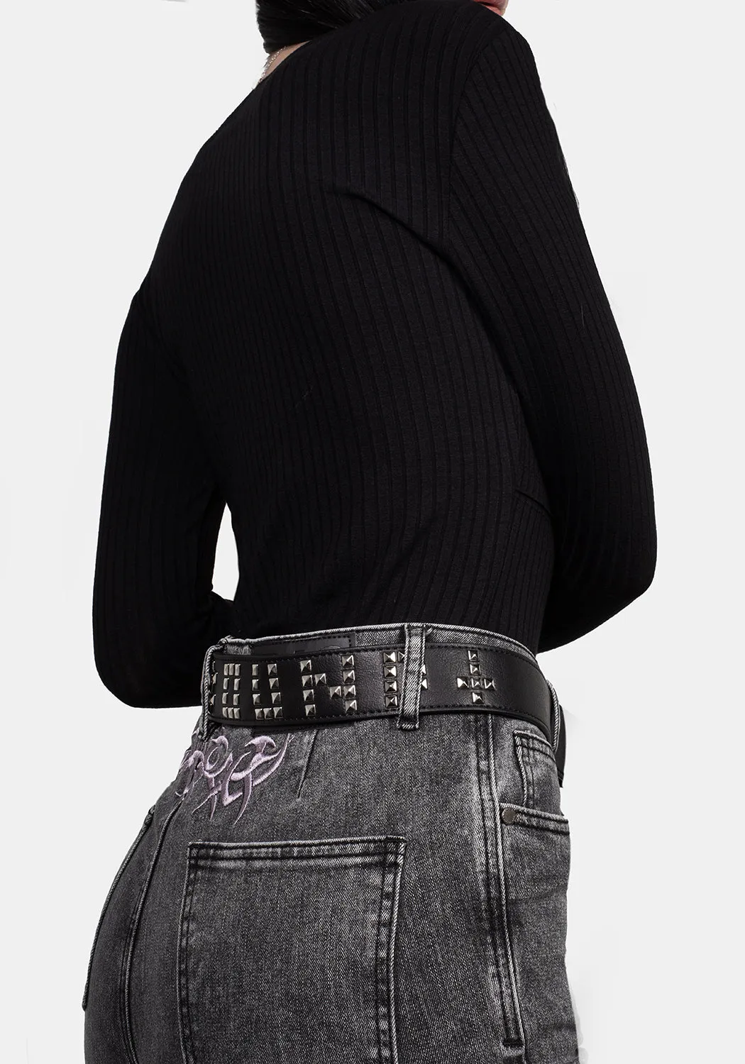Hellbound Studded Jeans Belt