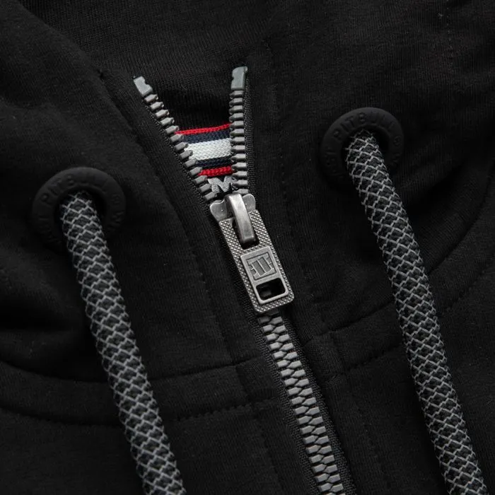 Hooded Zip French Terry Small Logo