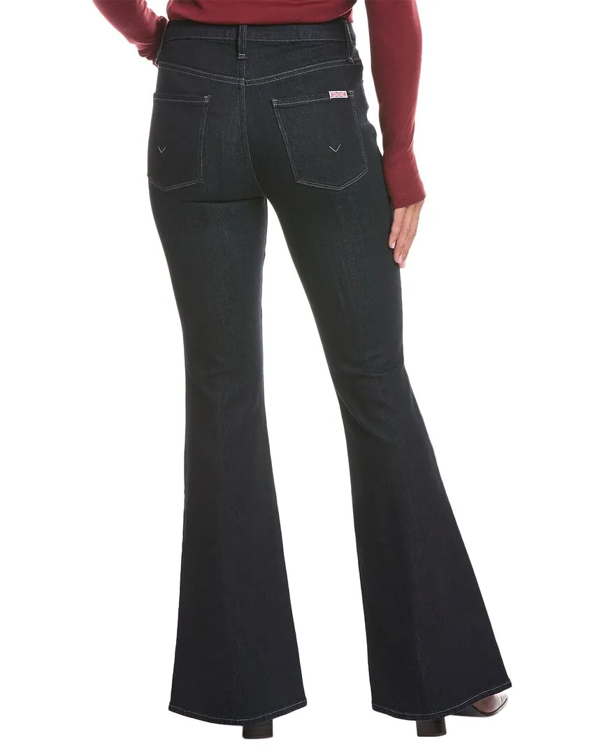 HUDSON Jeans Heidi Indigo Rinse High-Rise Flare Jean
