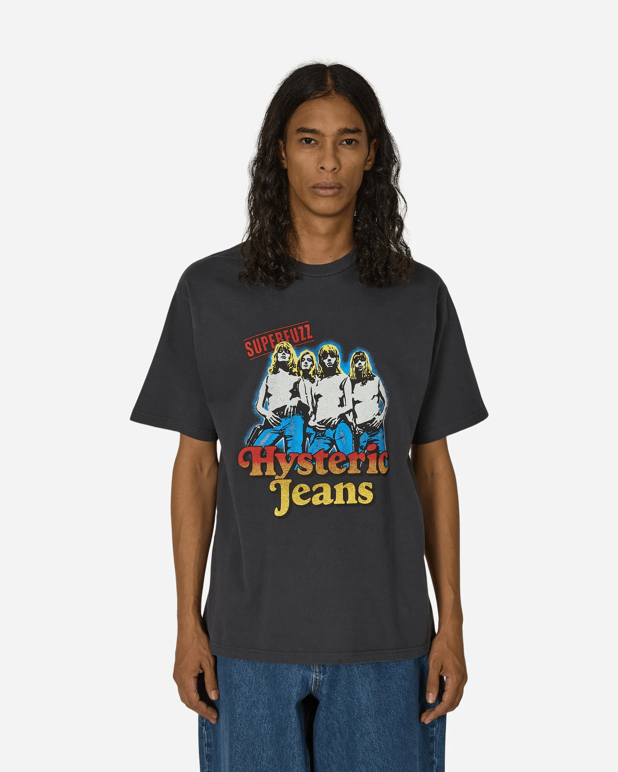 Hysteric Jeans T-Shirt Black