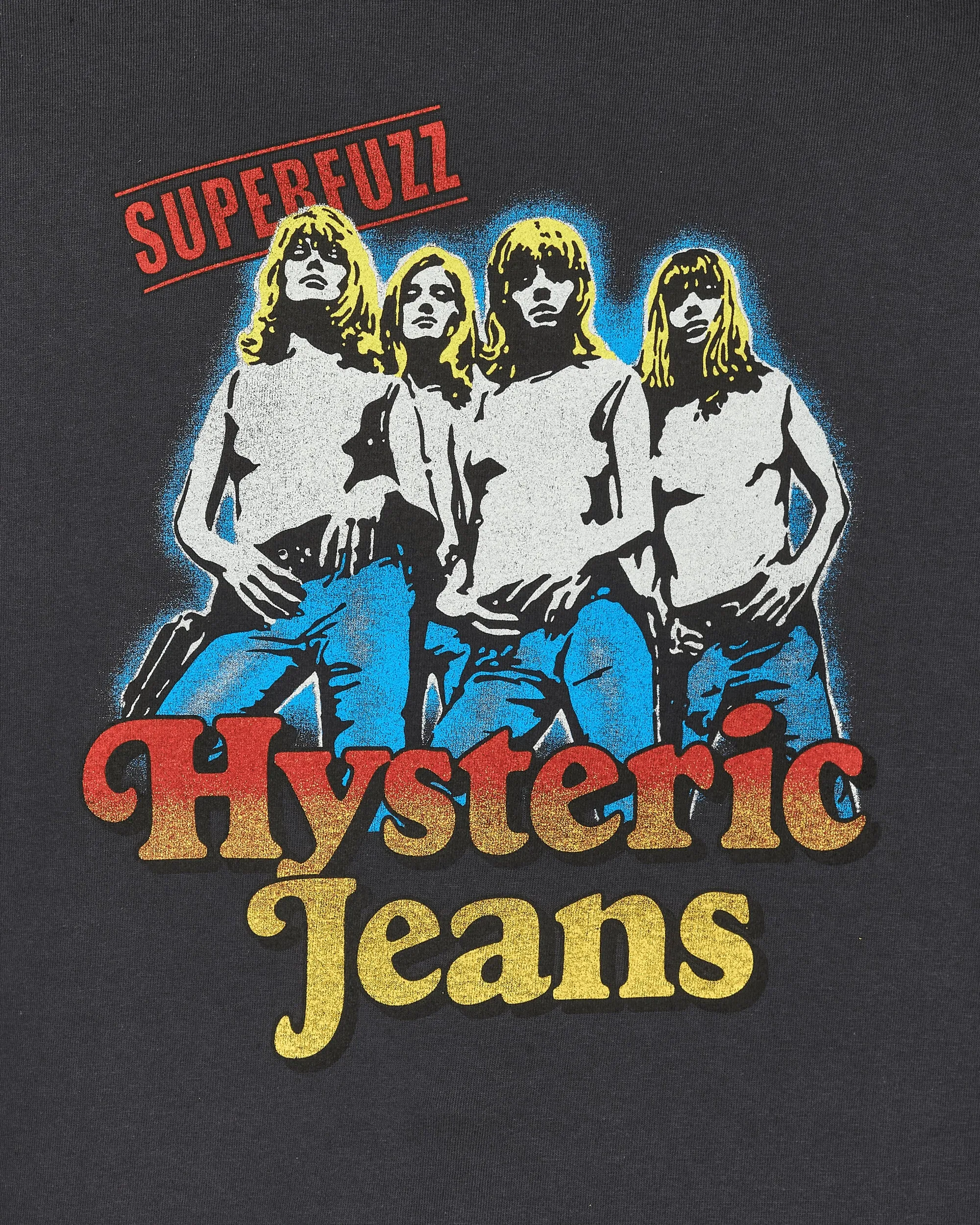 Hysteric Jeans T-Shirt Black