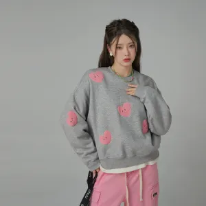 In The Crowd Heart Sweatshirt