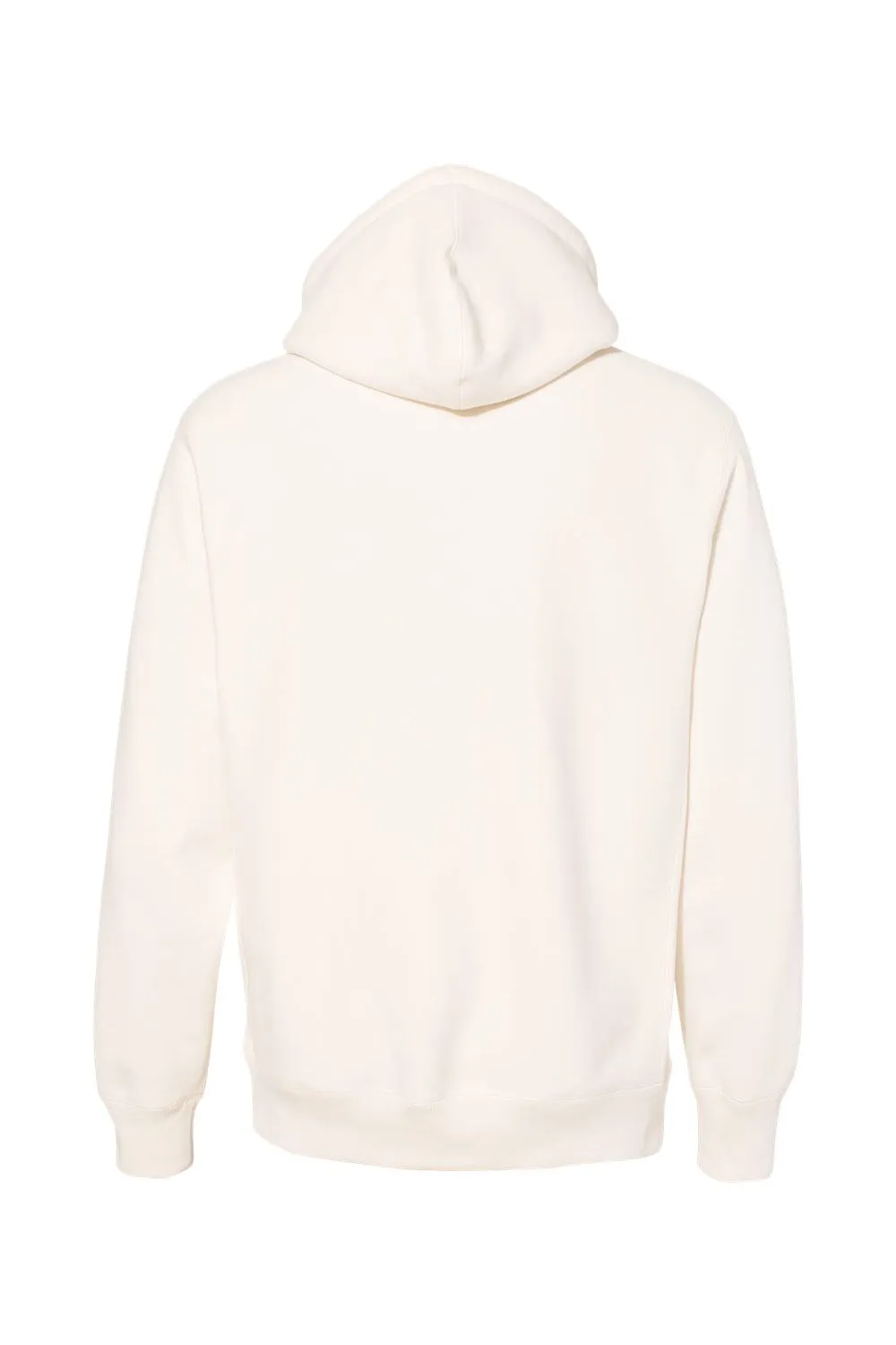 Independent Trading Company Mens Legend Hooded Sweatshirt Hoodie w/ Pouch Pocket - Bone