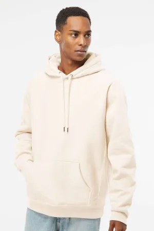 Independent Trading Company Mens Legend Hooded Sweatshirt Hoodie w/ Pouch Pocket - Bone