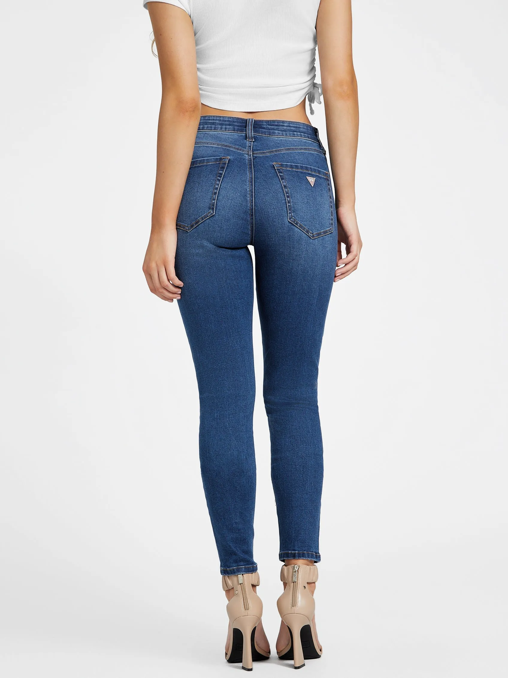 Jaden Sculpt Mid-Rise Skinny Jeans