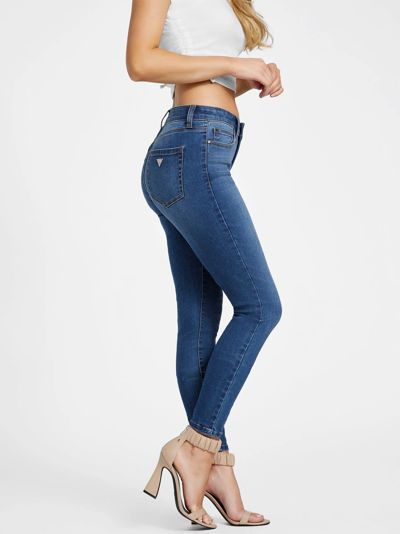 Jaden Sculpt Mid-Rise Skinny Jeans