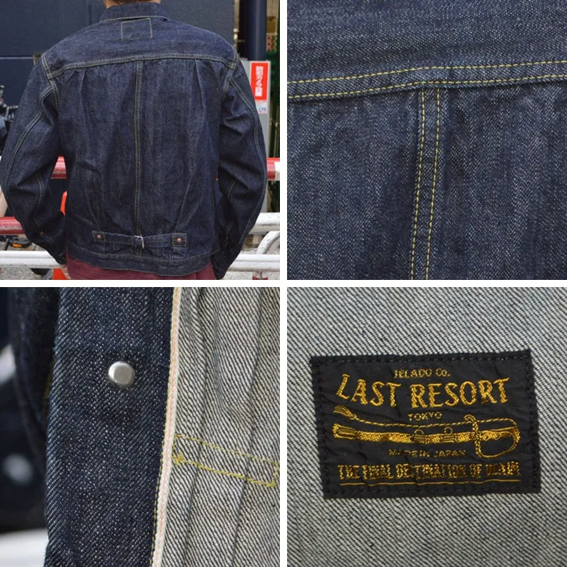 JELADO "JP94407E" "407EXX"" Age of Longing Black Tag 407EXX 1st Denim Jacket