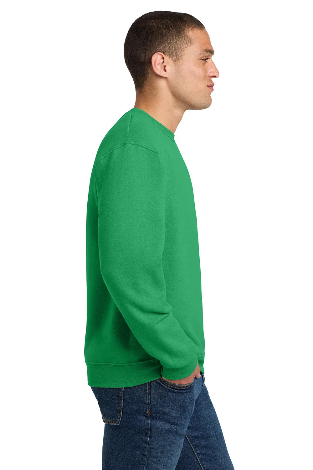 Jerzees Mens NuBlend Fleece Crewneck Sweatshirt - Kelly Green