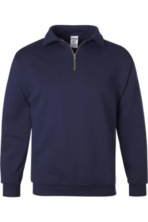 JERZEES Super Sweats NuBlend Quarter-Zip Cadet Collar Sweatshirt