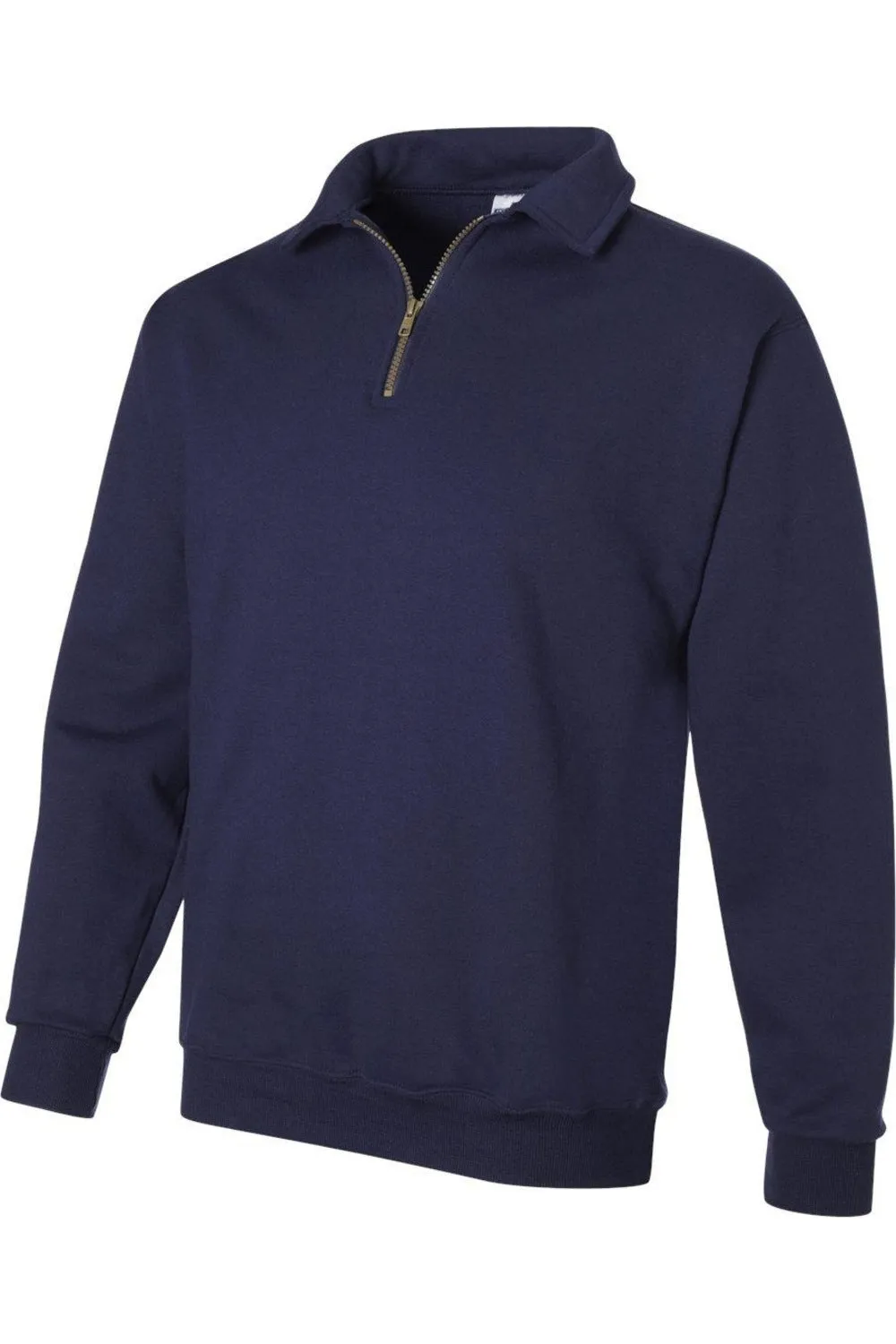 JERZEES Super Sweats NuBlend Quarter-Zip Cadet Collar Sweatshirt