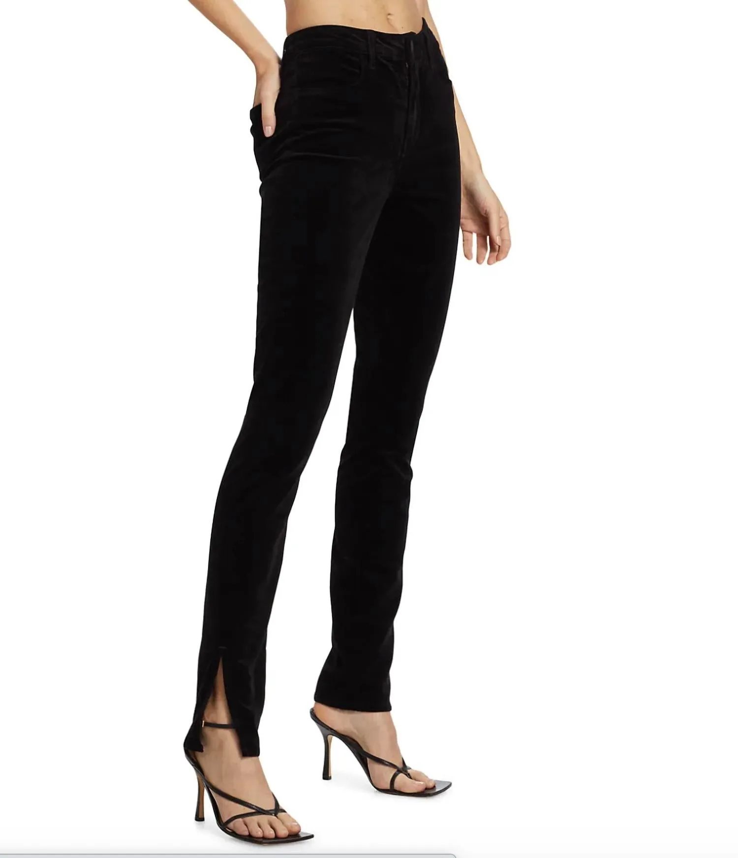 Josie Velvet Jean In Noir