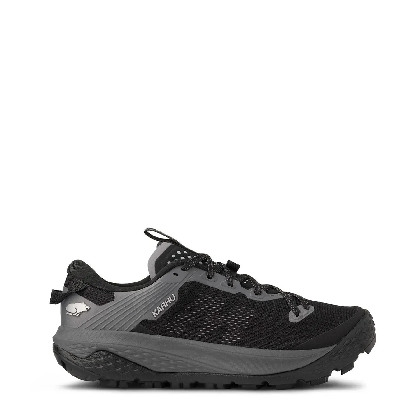 Karhu Womens Ikoni Trail Trainer Black / Black Shoes Karhu