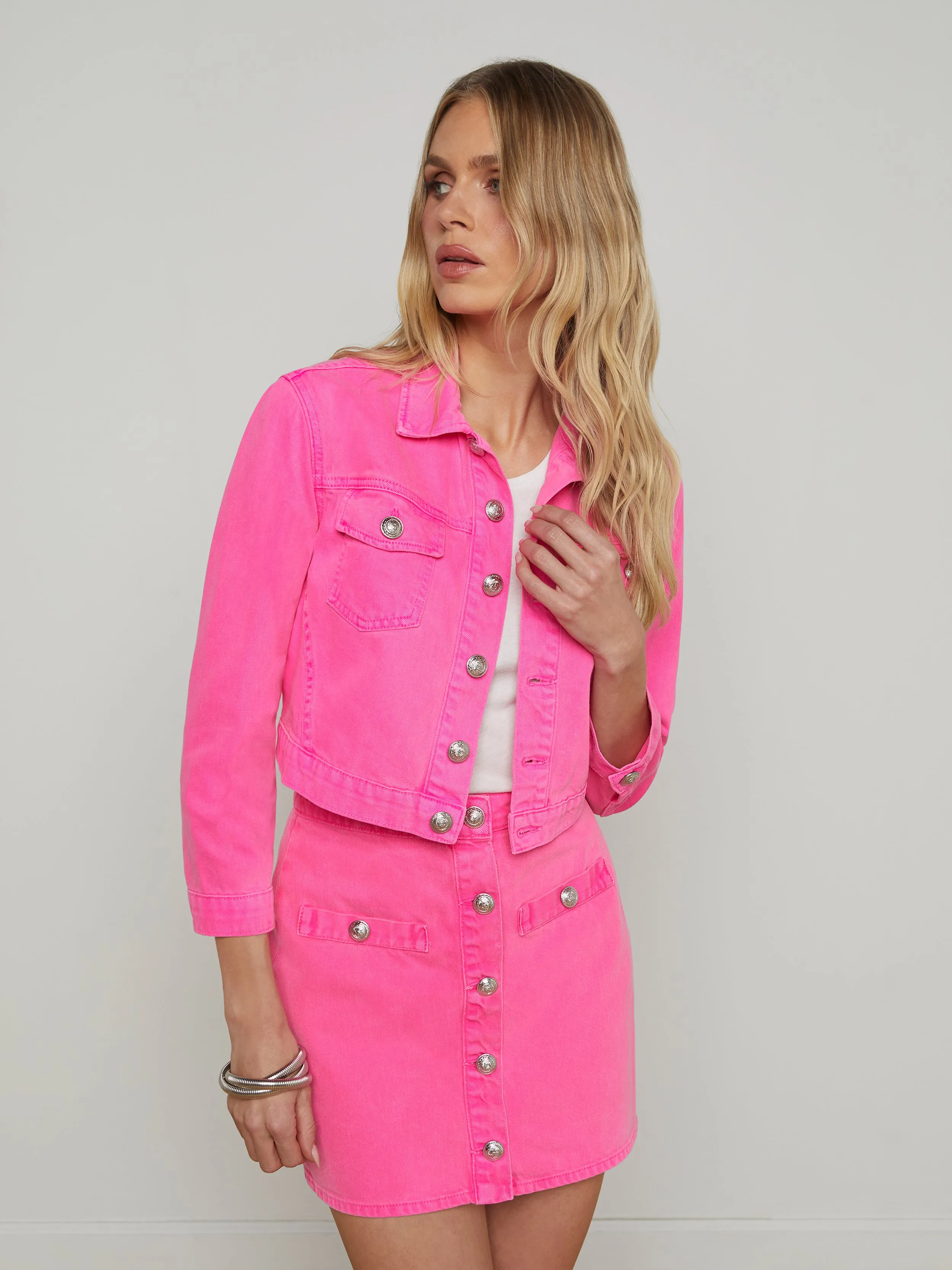 Koda Cropped Denim Jacket