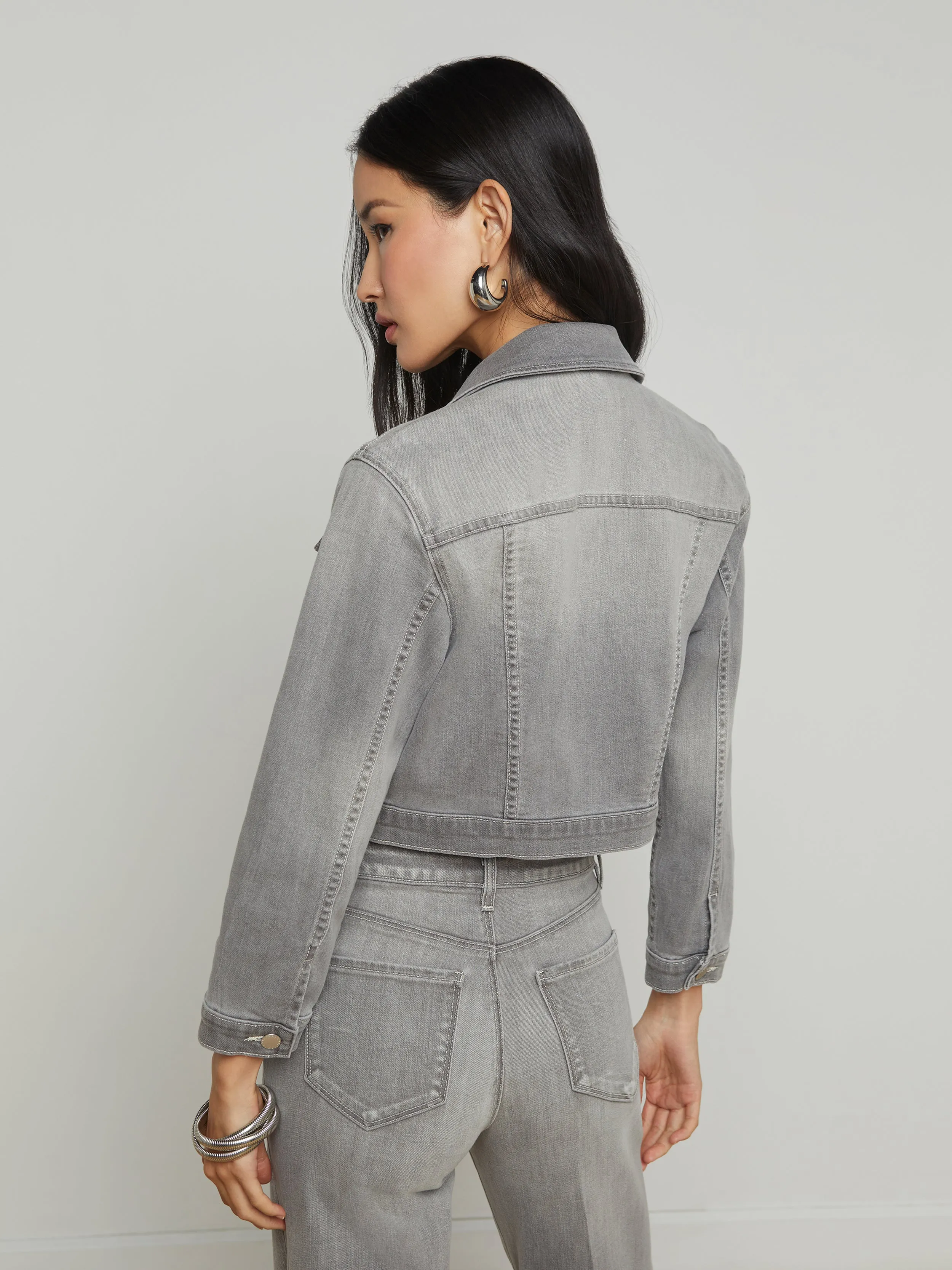 Koda Cropped Denim Jacket