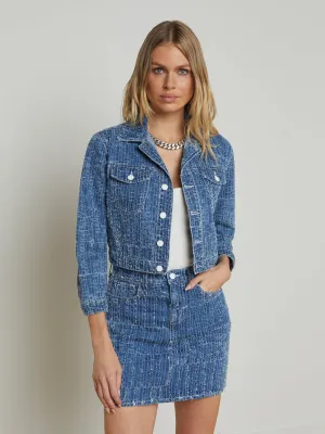 Koda Cropped Denim Jacket