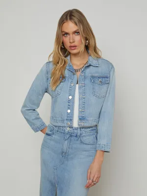Koda Cropped Denim Jacket