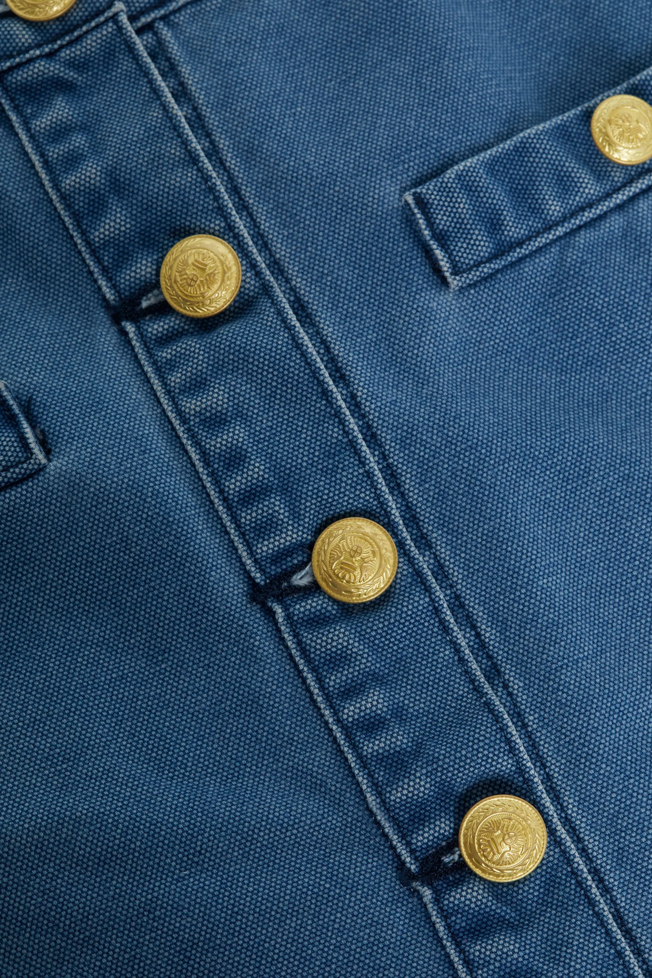 Kris Denim Mini Skirt