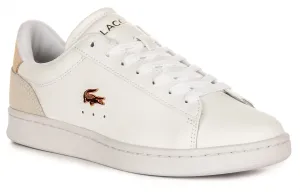 Lacoste Carnaby Set In White Pink For Women Shoes Lacoste