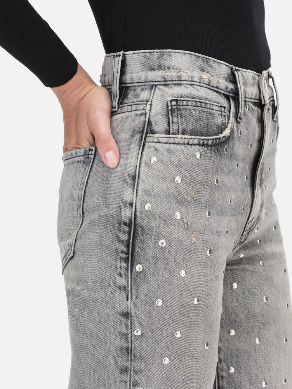 Le Jane Crop Studded -- Subculture