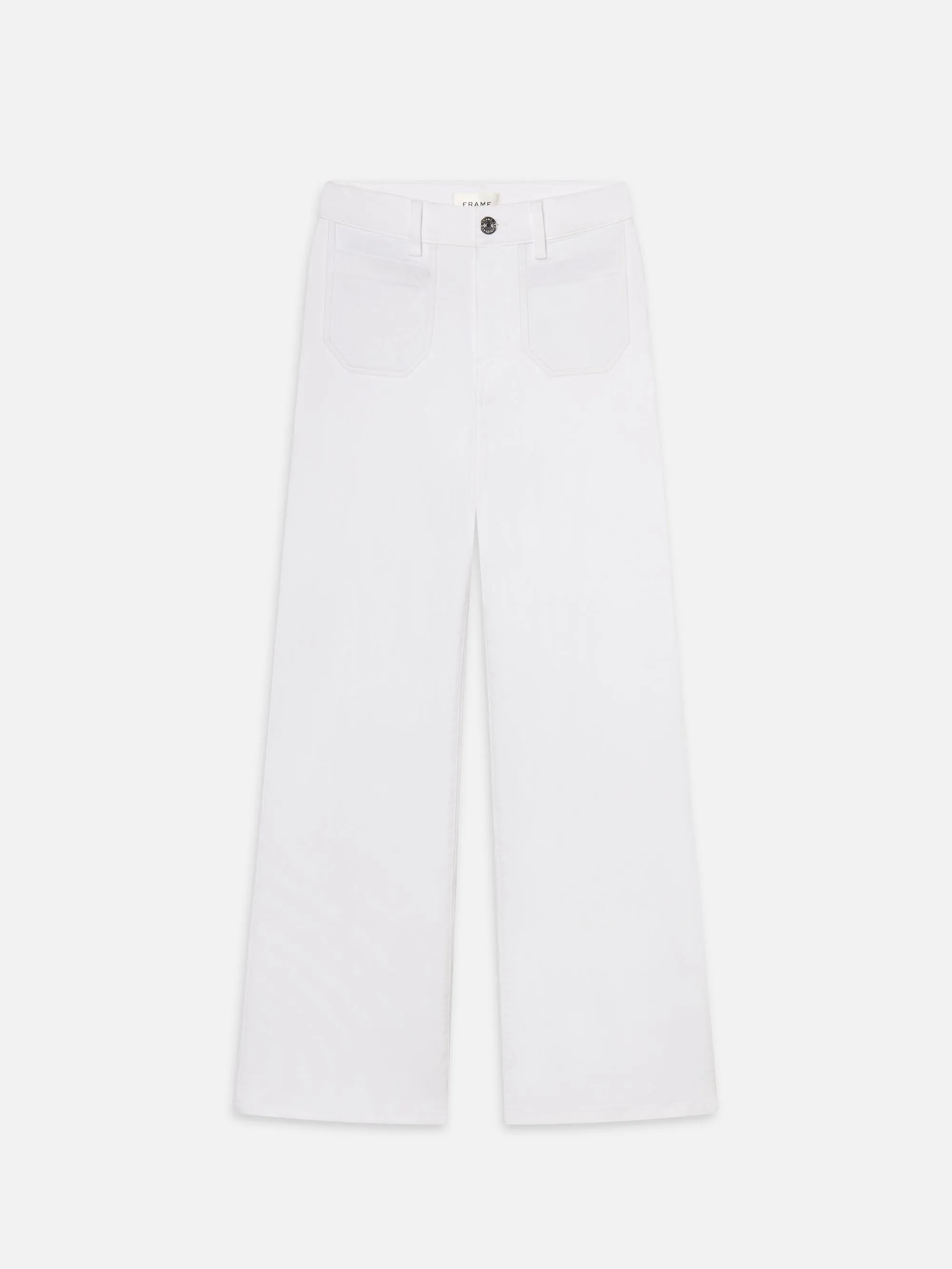 Le Slim Palazzo Modernist Pocket -- White