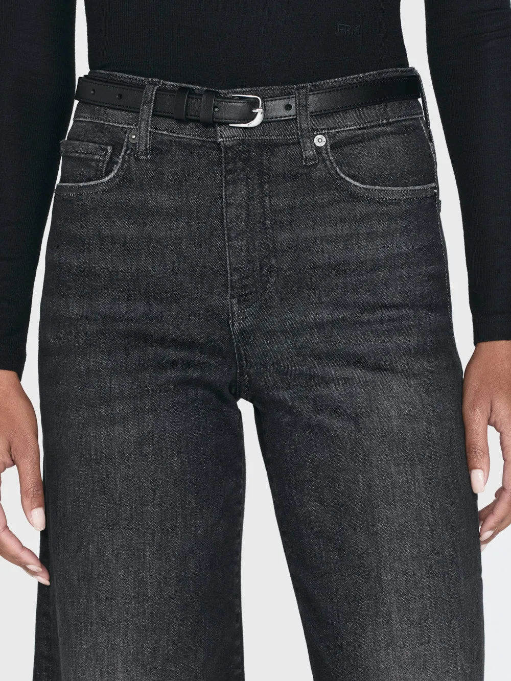 Le Slim Palazzo Raw Hem -- Claudius