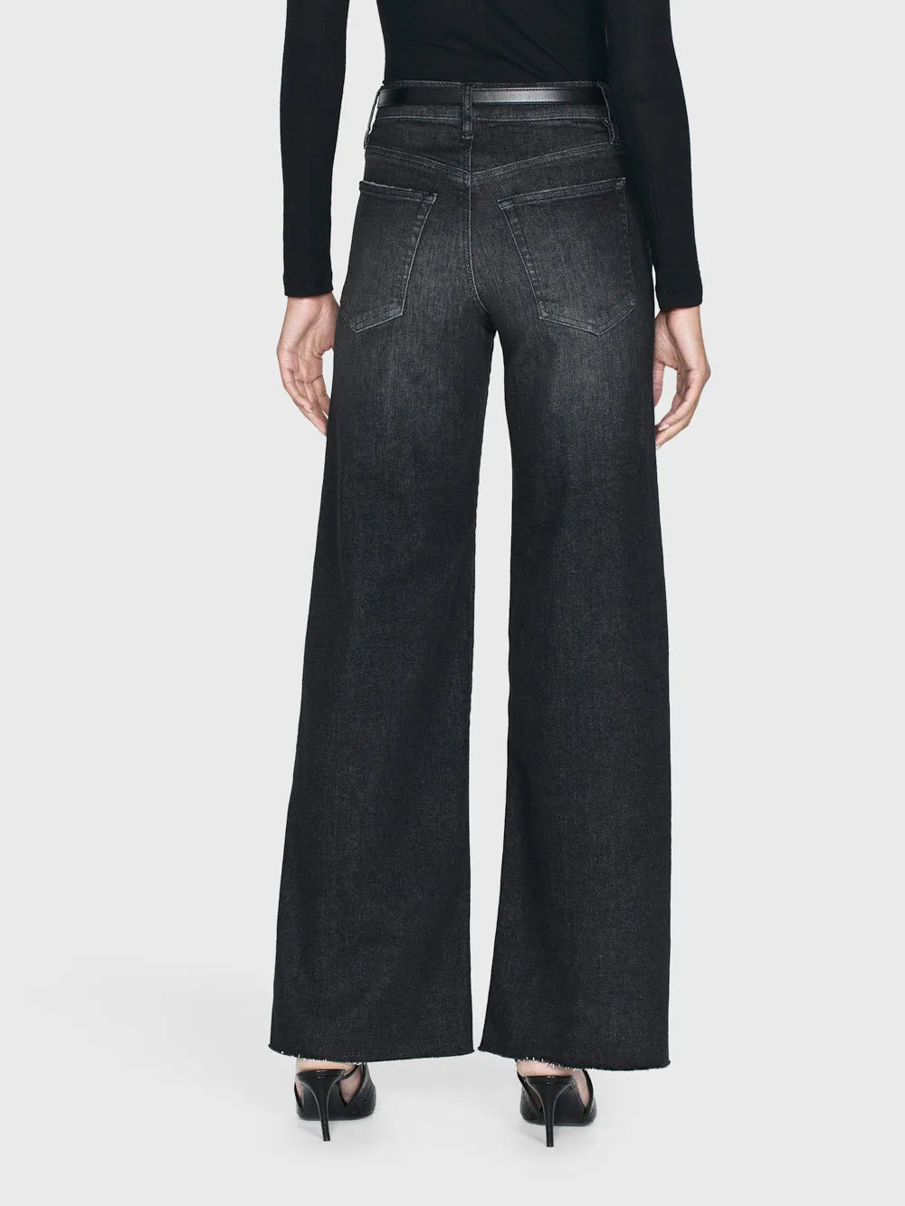 Le Slim Palazzo Raw Hem -- Claudius