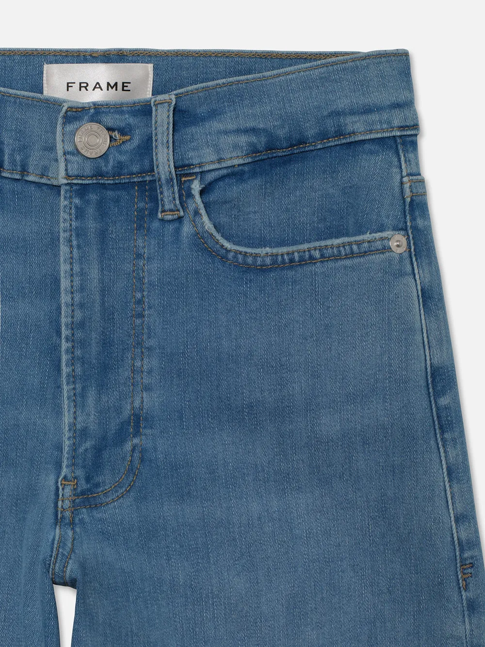 Le Slim Palazzo Raw Hem -- Clearwater