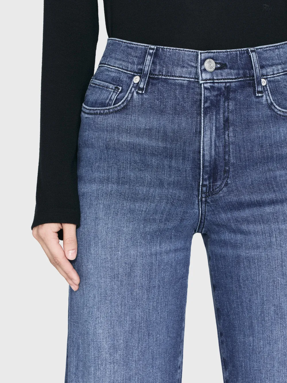 Le Slim Palazzo Raw Hem -- Crossings