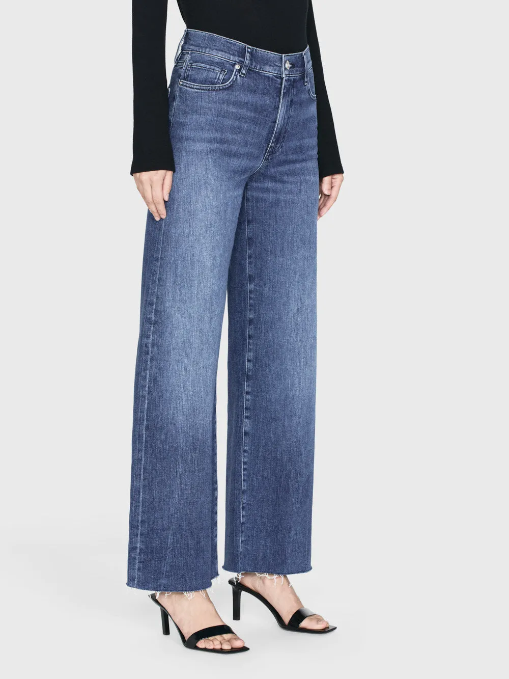 Le Slim Palazzo Raw Hem -- Crossings