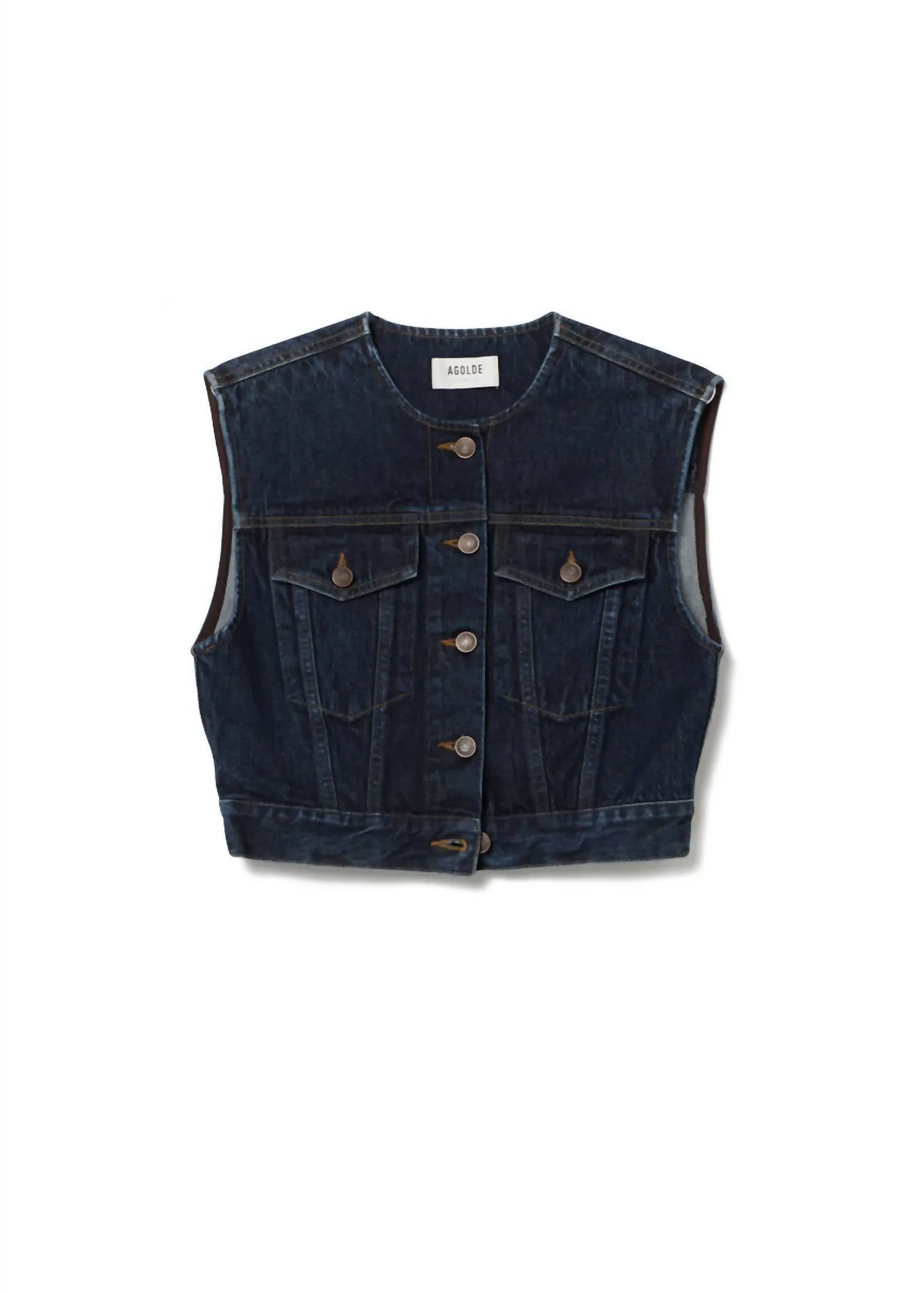 Leo Vest In Polished