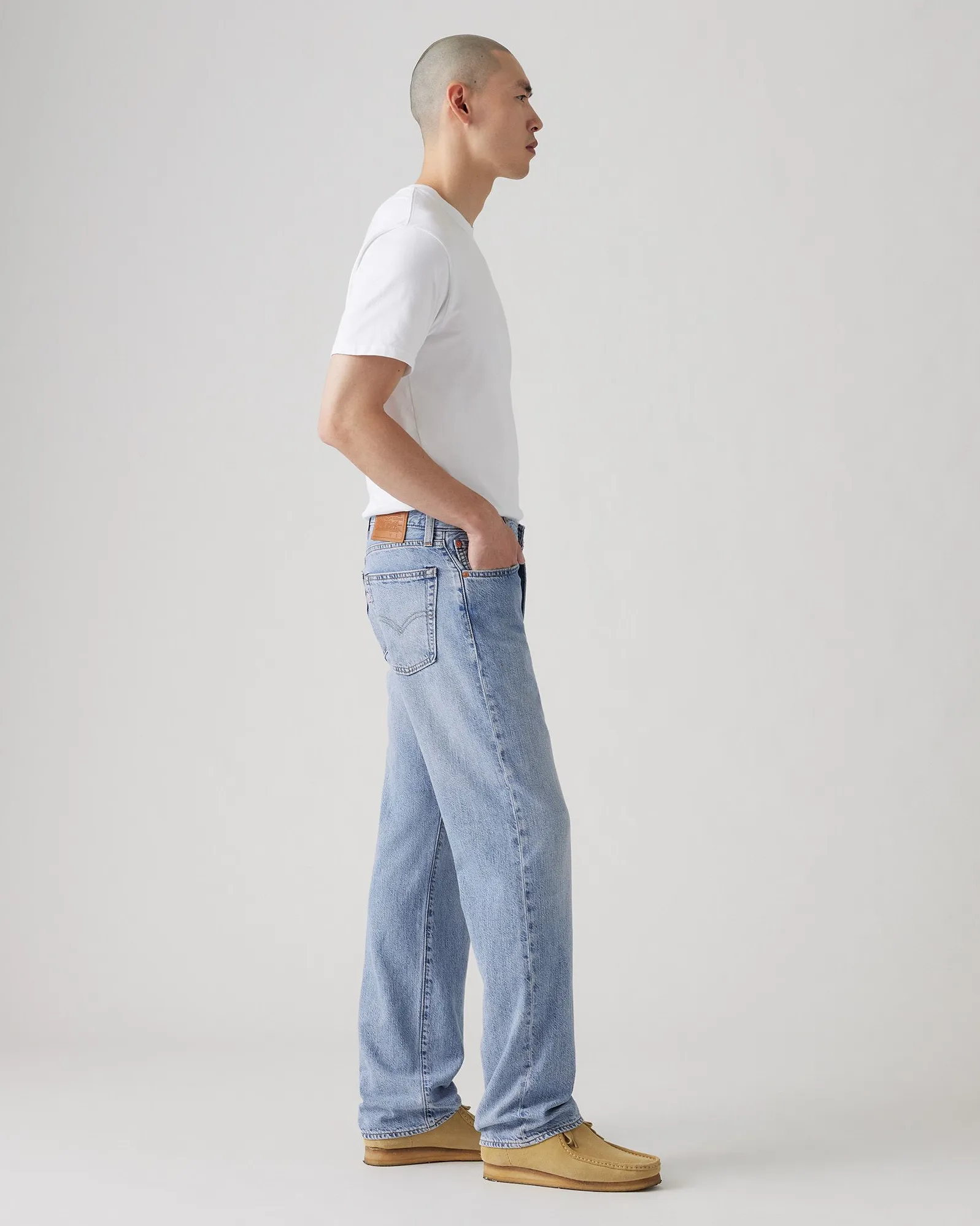 Levi's® 555 Lightweight Relaxed Straight Mens Linen  Denim Jeans - Call Me Again