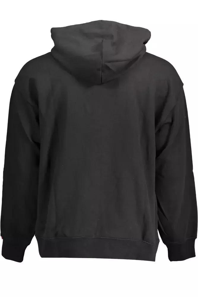 Levi's Sleek  Cotton Hoodie with Embroide Men's Logo