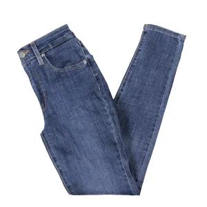 Levi's Womens High Rise Solid Skinny Jeans