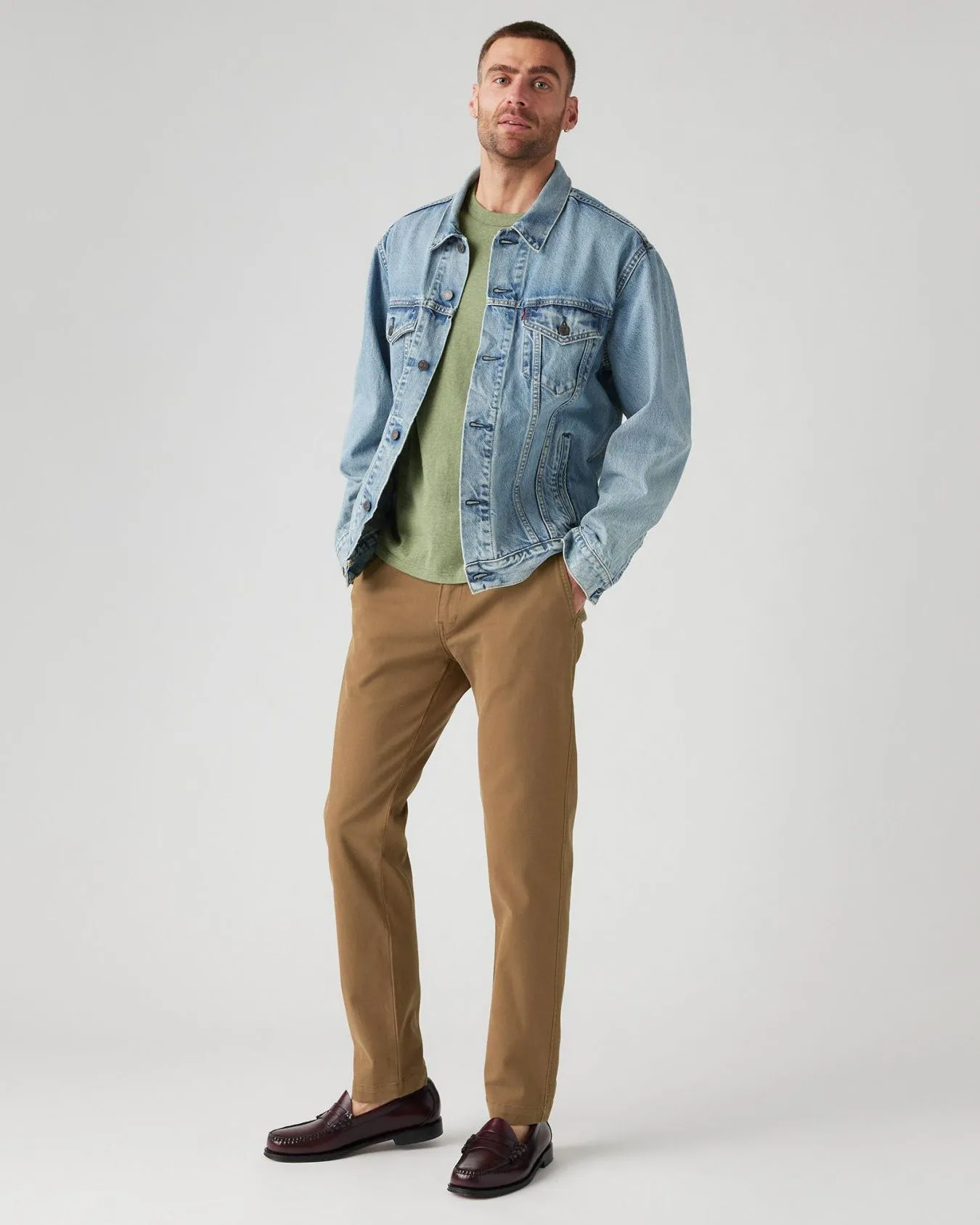 Levi's® XX Chino Standard II Regular Tapered Mens Chinos - Karla Brown Shady GD