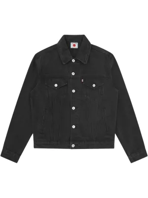 Logo Print Denim Jacket